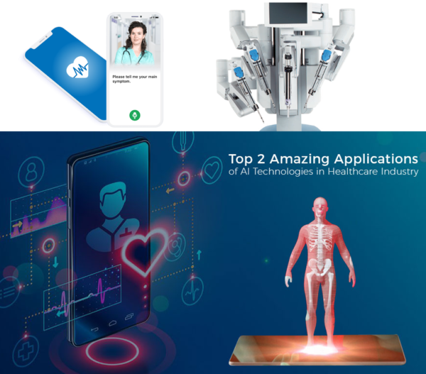 Top 2 Amazing Applications Of AI Technologies In Healthcare Industry